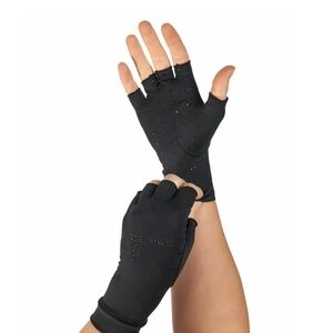 Tommie Copper Black Compression Gloves